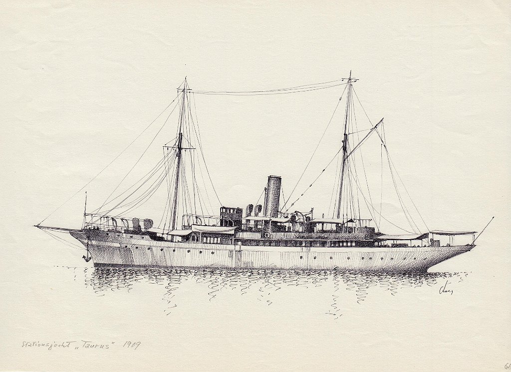 60-Stationsjacht 'Taurus' - 1909